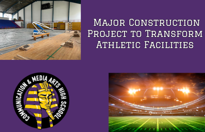  Football field with the CMA logo